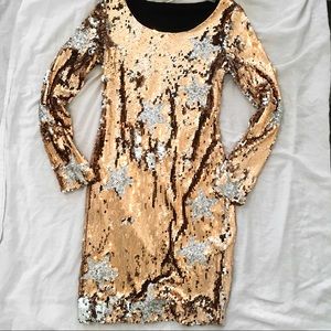 Full Sequin star dress